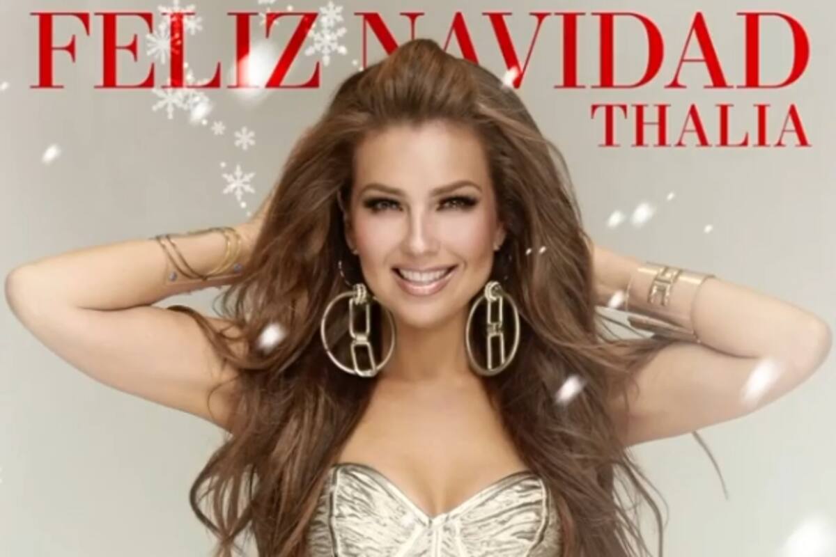 Thalía estrena su nueva canción "Feliz Navidad"