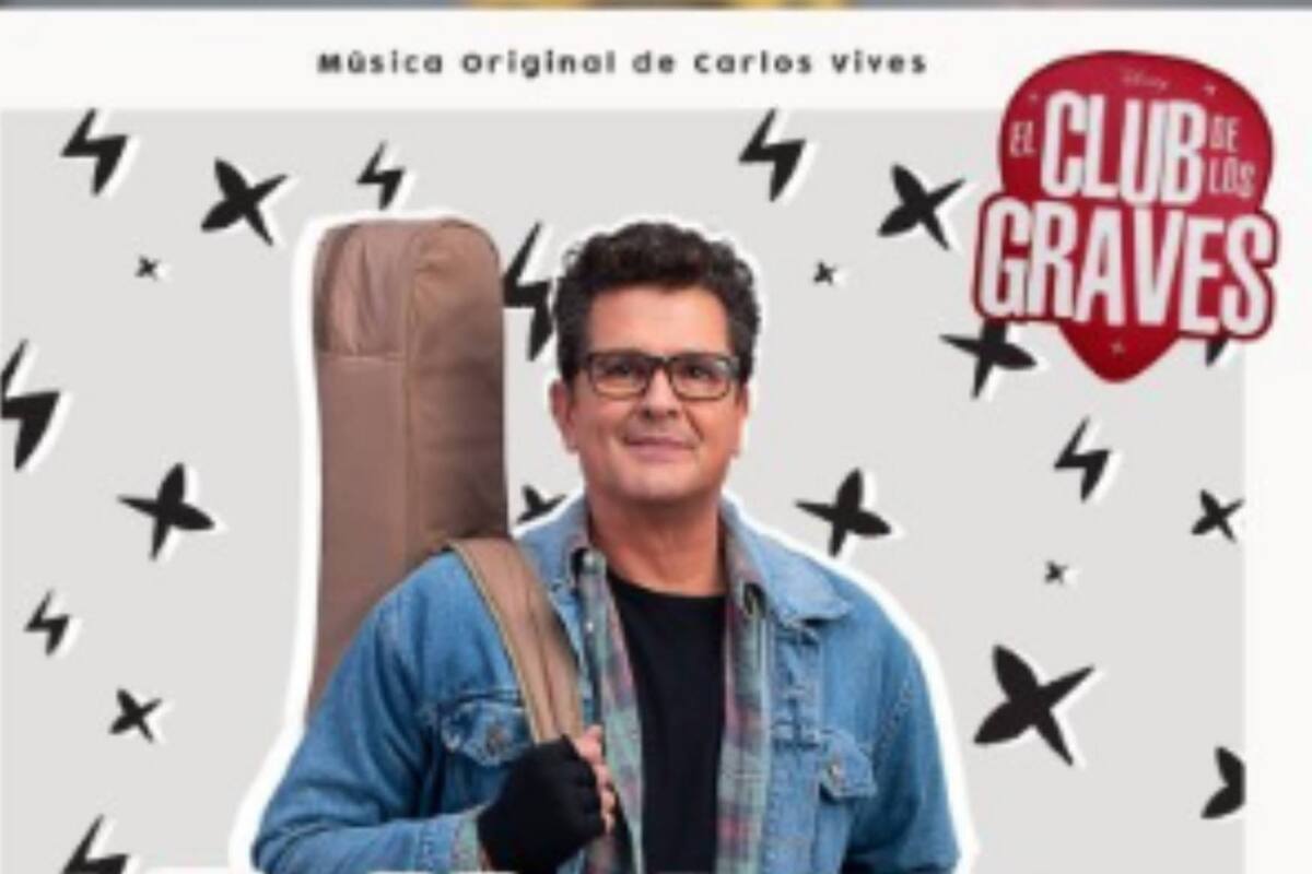Carlos Vives da importante mensaje en el estreno de “El Club de los Graves”