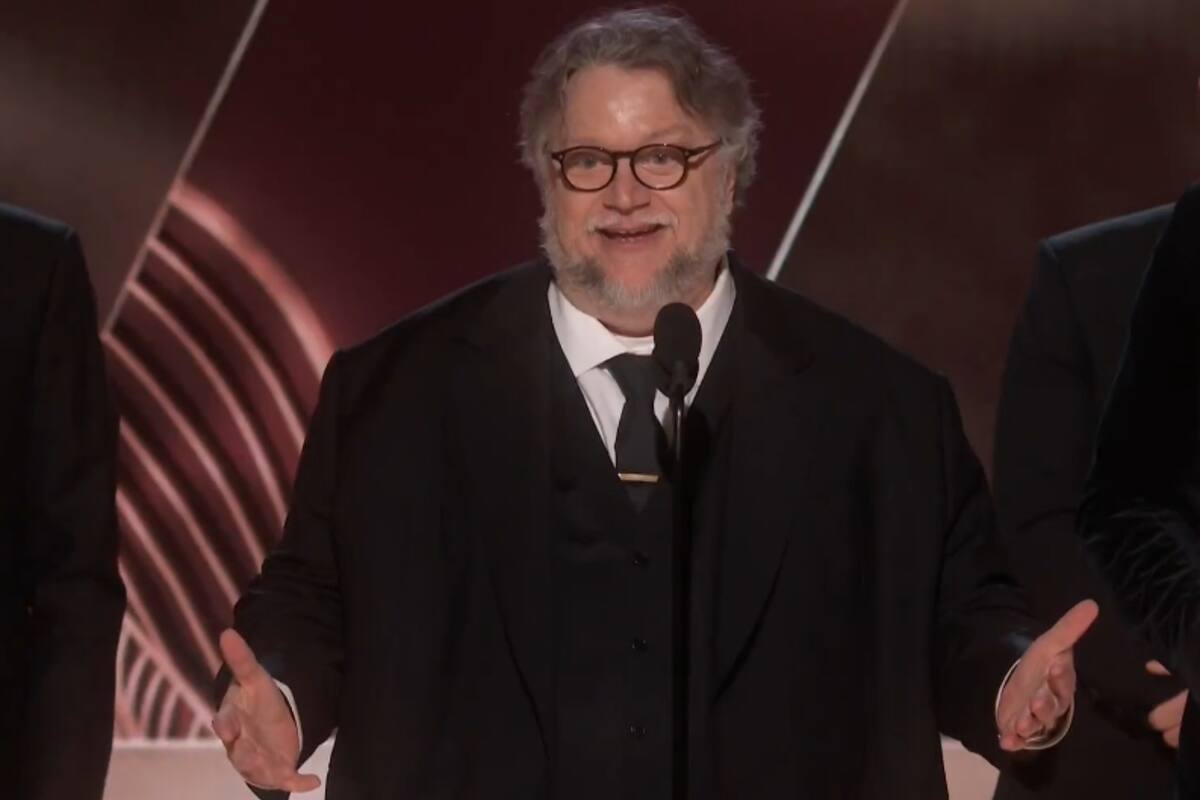 El mensaje de Guillermo del Toro tras ganar el Globo de Oro con su película "Pinocho"