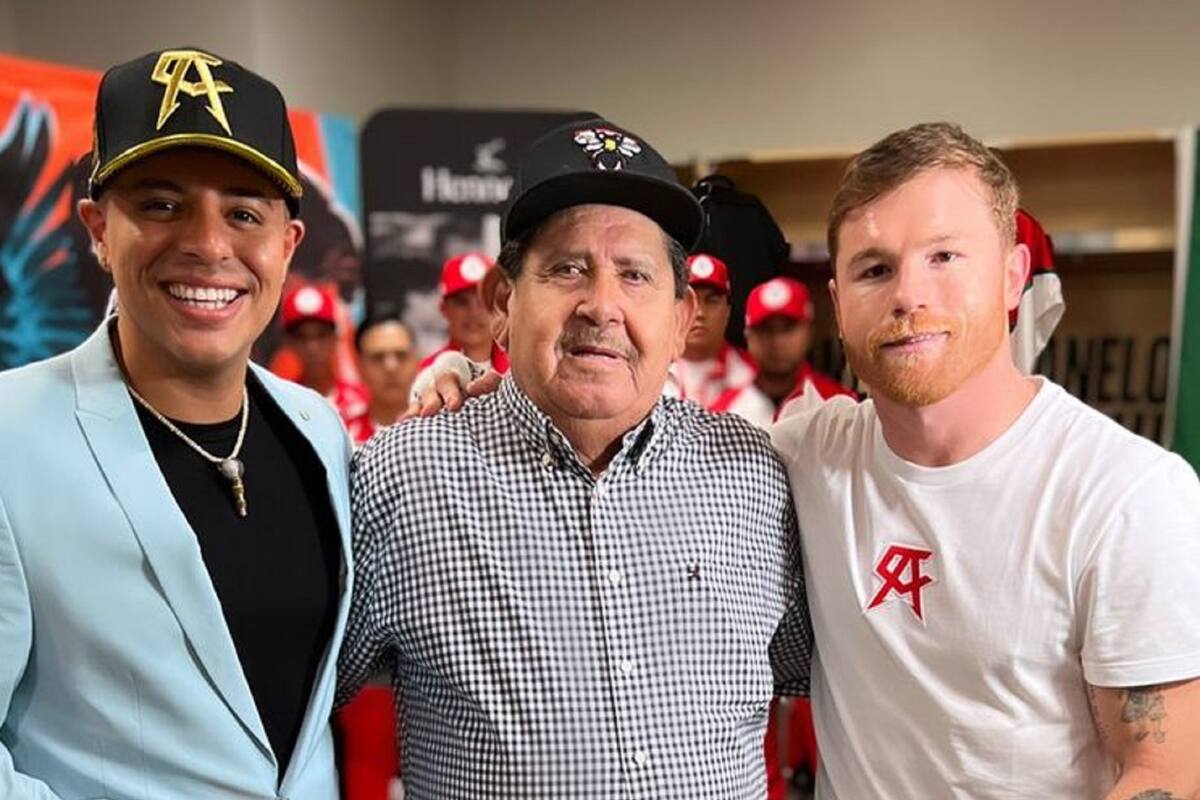 Eduin Caz cumple el sueño de su abuelito: conocer a Saul "Canelo" Álvarez