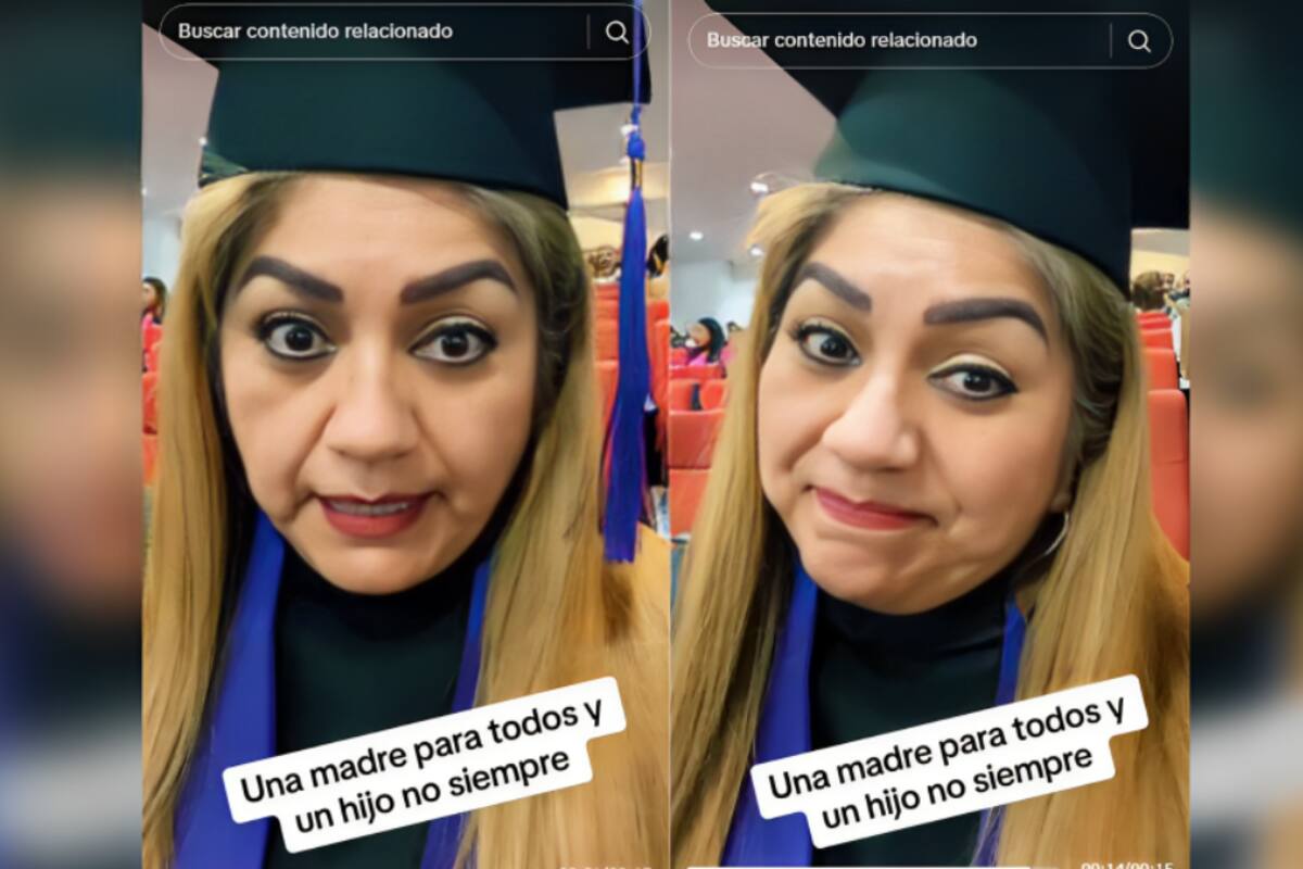 VÍDEO: señora de 50 años se gradúa de la preparatoria, ¡y ninguno de sus hijos la acompaña!