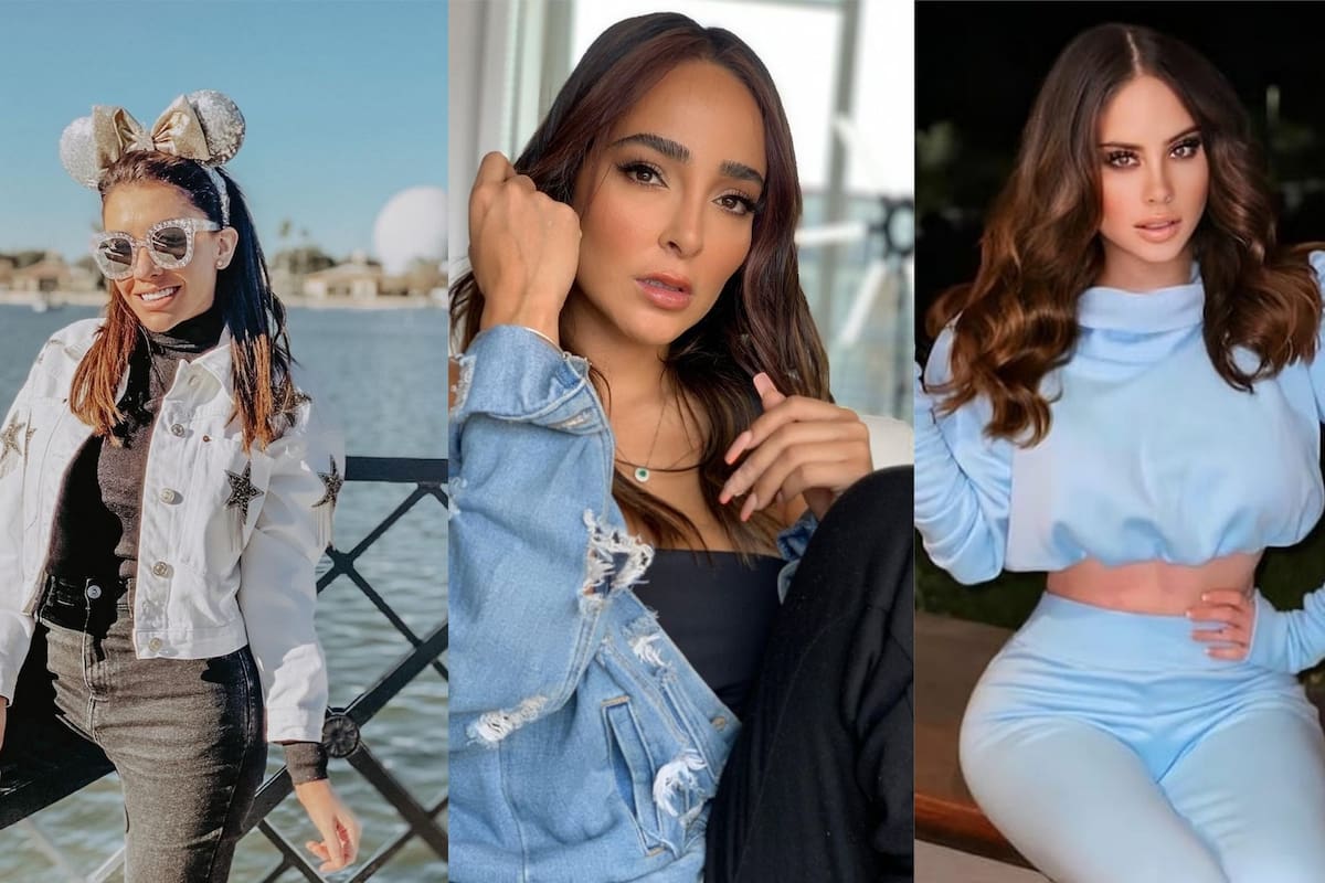 Manelyk González, Ignacia Michelson y Karime Pindter lucen sus curvas dentro de una piscina