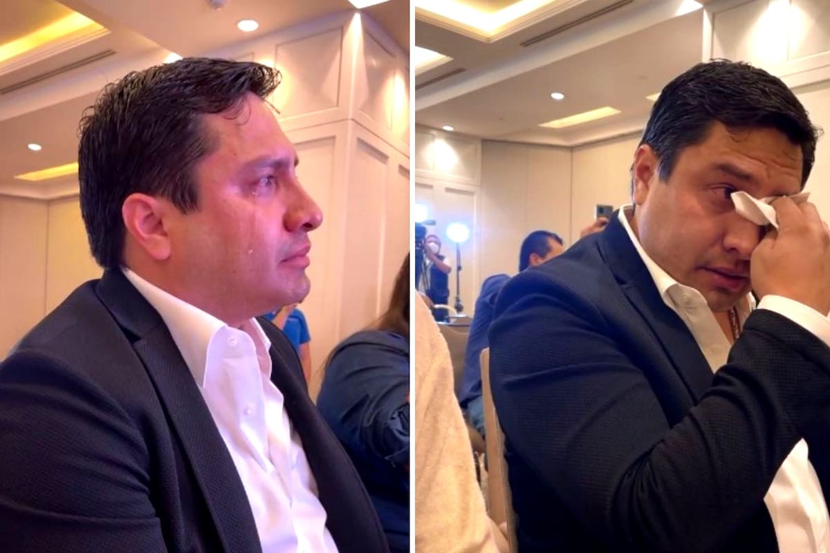 Entre lágrimas, Julión Álvarez celebra que salió de la lista negra de la OFAC