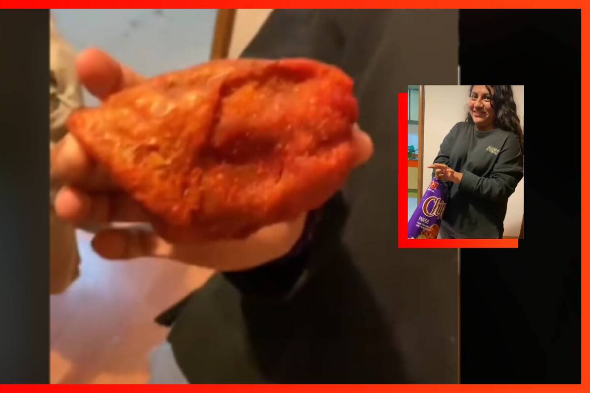 VIDEO: Joven encuentra una papa entera en su bolsa de papas fritas