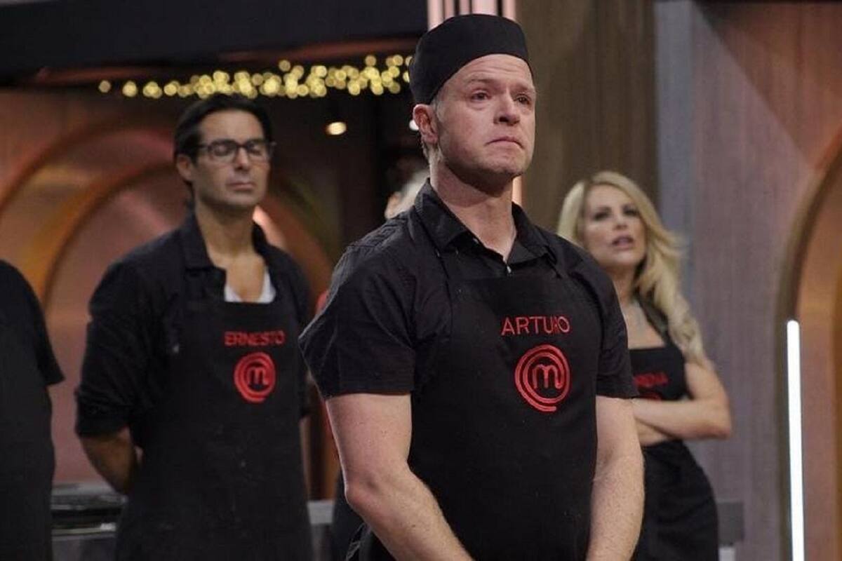 Arturo López Gavito no puede evitar las lágrimas en su participación en “MasterChef Celebrity”