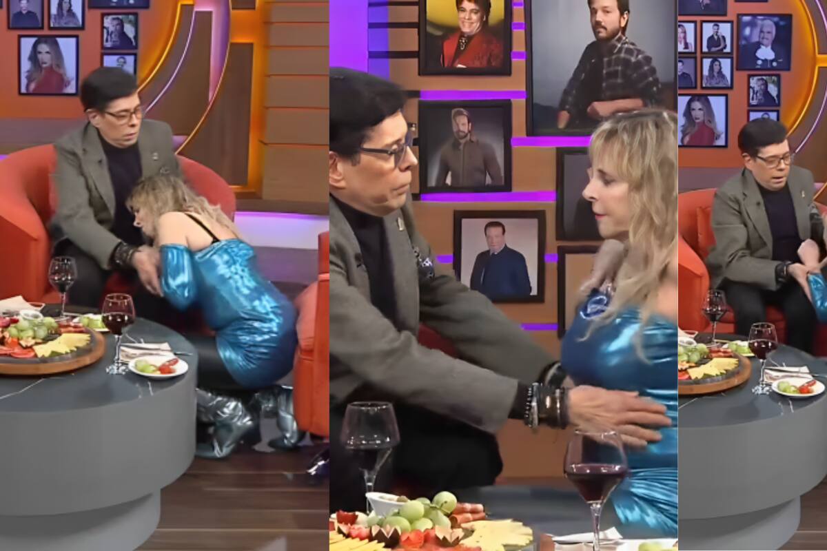 ¡Shanik Berman se arrodilla para pedir perdón a Juan José Origel!