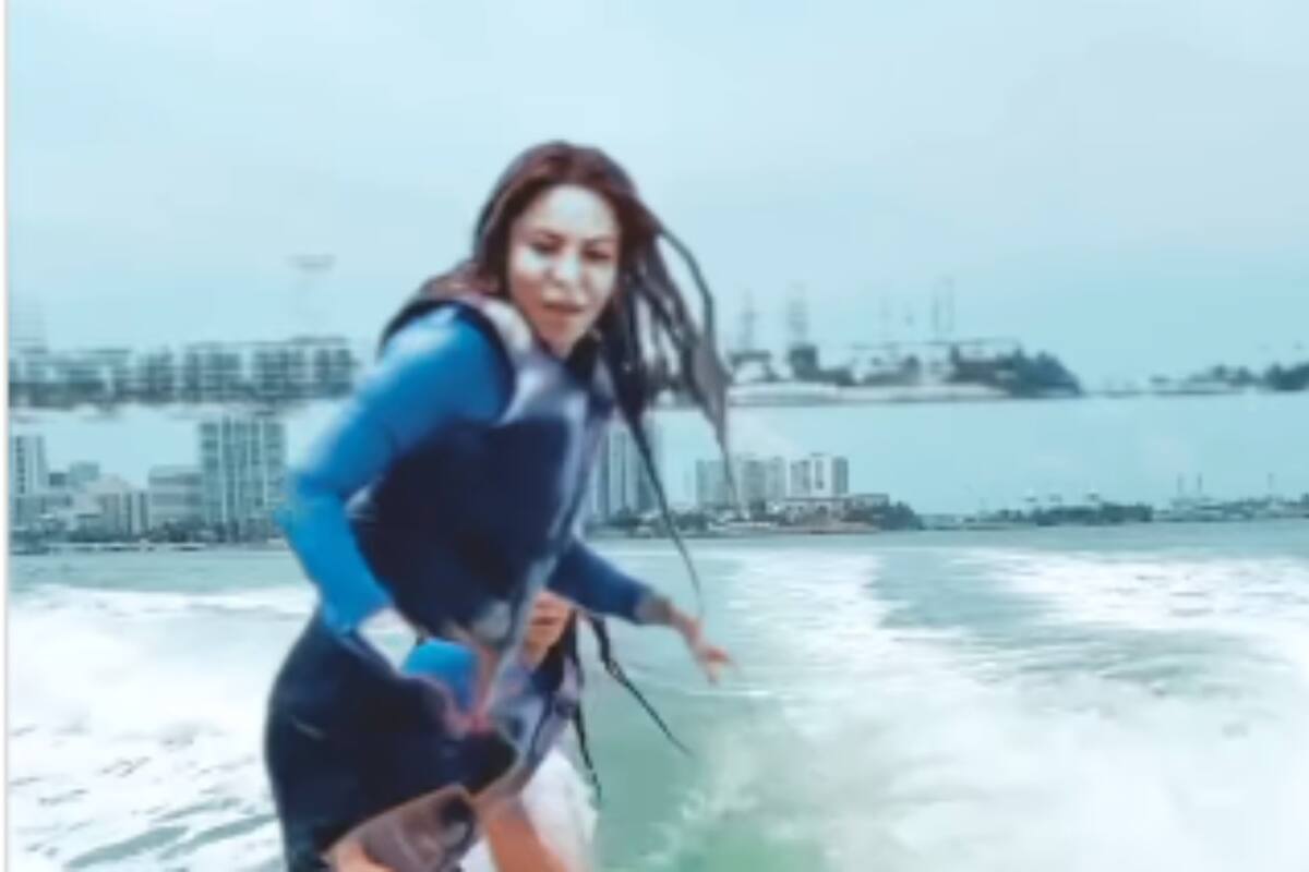 Shakira sufre accidente mientras surfea en Costa Rica