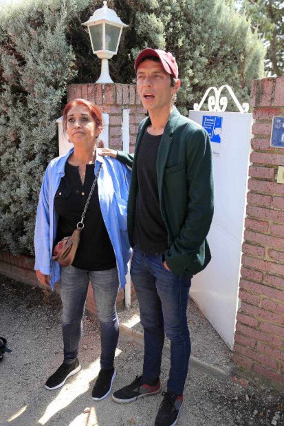 Lourdes Ornelas junto a Camilo Blanes