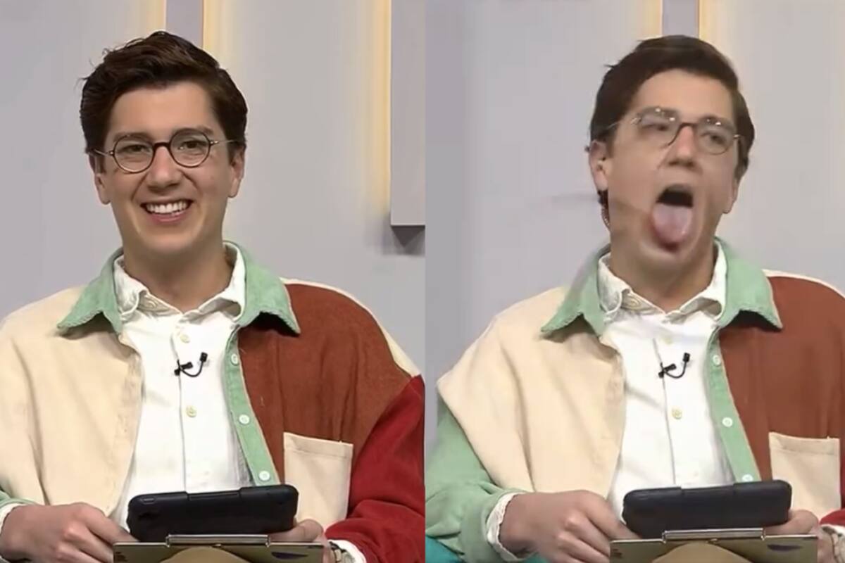 VIRAL: este conductor tiene un gracioso ACCIDENTE en pleno programa en vivo