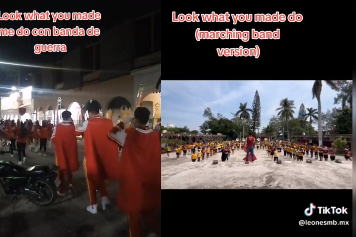 VÍDEO: banda de guerra conquista las redes sociales al tocar una canción de Taylor Swift