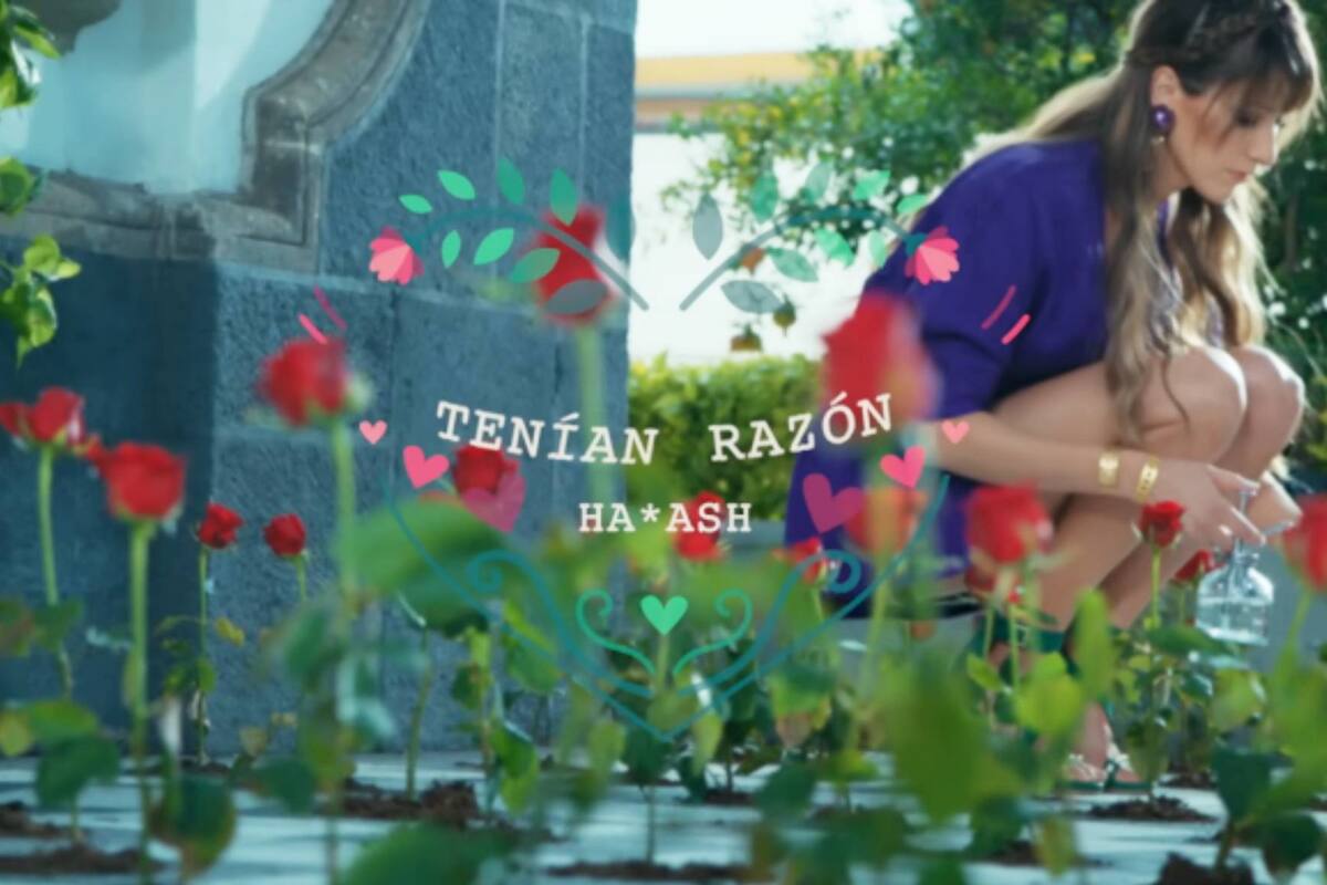 Ha-Ash estrena el videoclip "Tenían Razón", un tema de desamor de primera calidad