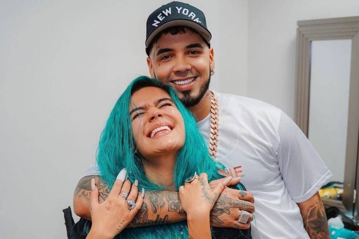 Anuel AA se equivoca y nombra a Karol G en pleno concierto en lugar de a Yailin