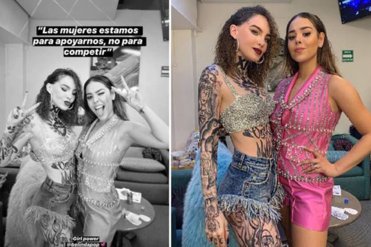 ¿Danna Paola y Belinda tienen planeada una colaboración? Esto se sabe