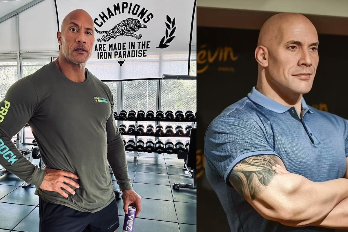 Fans de ‘La Roca’ estallan contra museo de cera por haber desfigurado al actor con su escultura