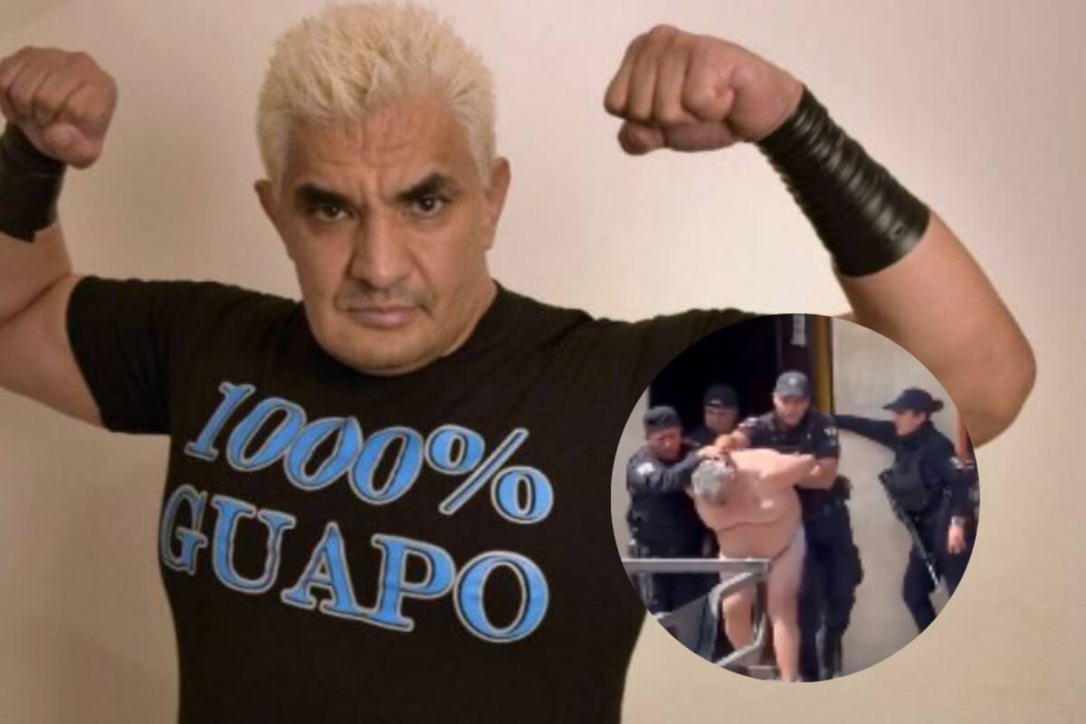 VIDEO: detienen al ex luchador “Shocker” en un hotel de Oaxaca