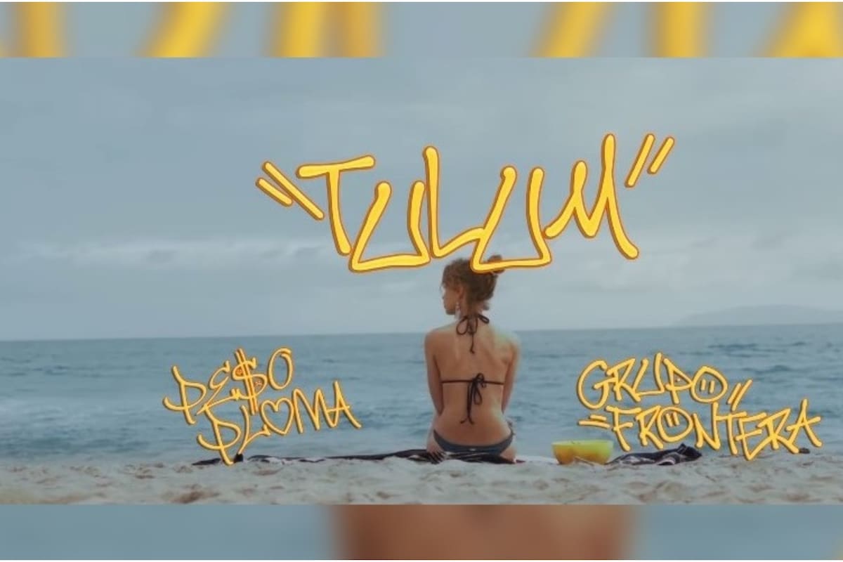Peso Pluma y Grupo Frontera encienden las redes sociales con su nuevo estreno "TULUM"