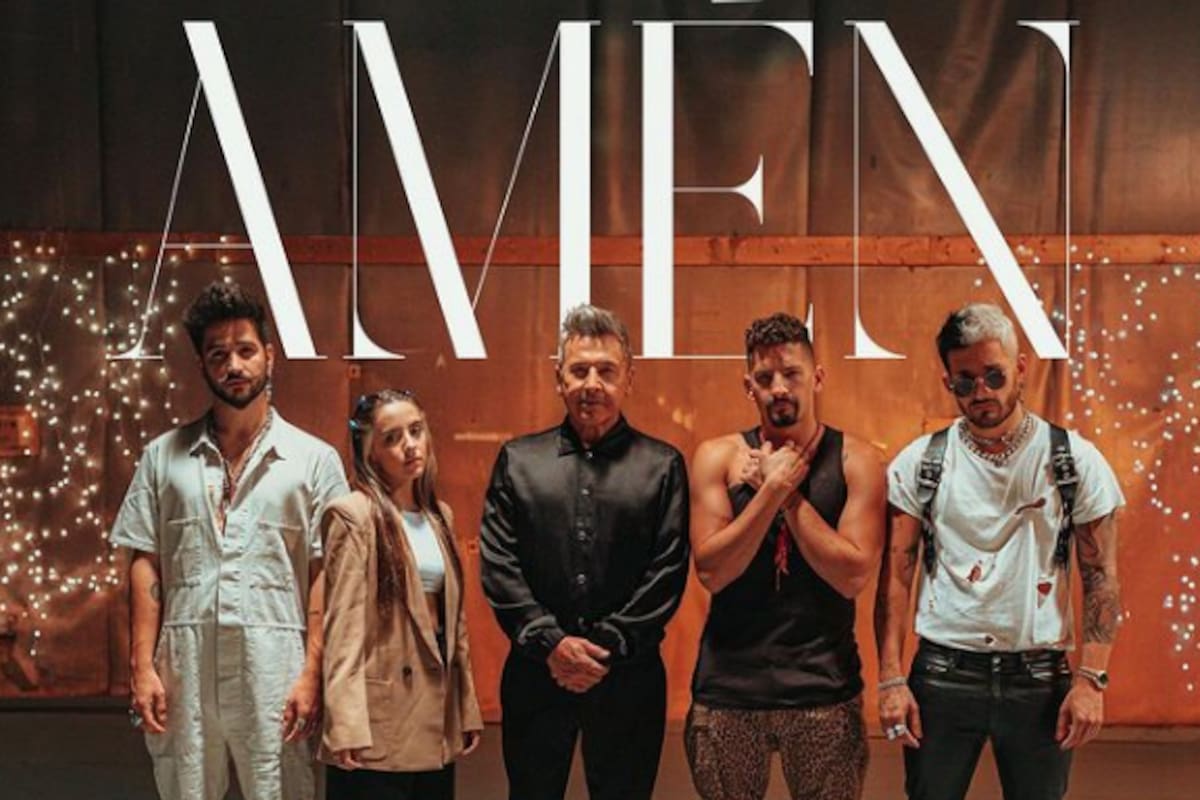 "Amén", el tema que une por primera vez a la familia Montaner y Camilo