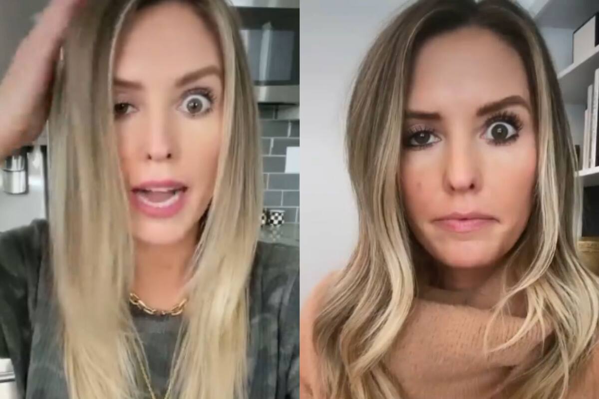 Influencer se aplica bótox en un párpado y se le cae