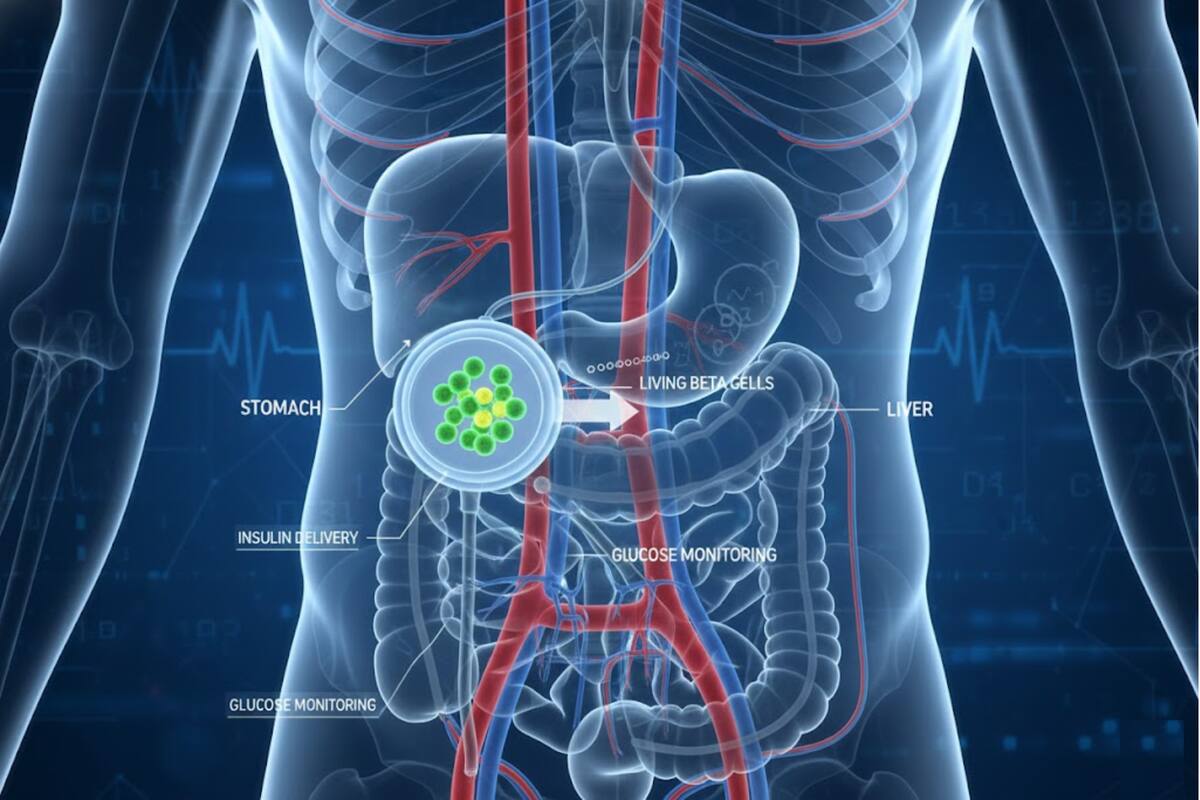 Investigadores crean páncreas artificial con células vivas que regula la glucosa sin necesidad de inyecciones de insulina