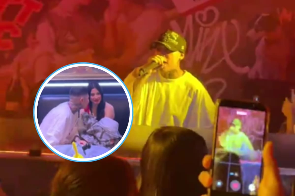 Santa Fe Klan irrumpe con presentación sorpresa en club de Hermosillo junto a Camila Zamorano; así fue el inesperado evento (VIDEO)