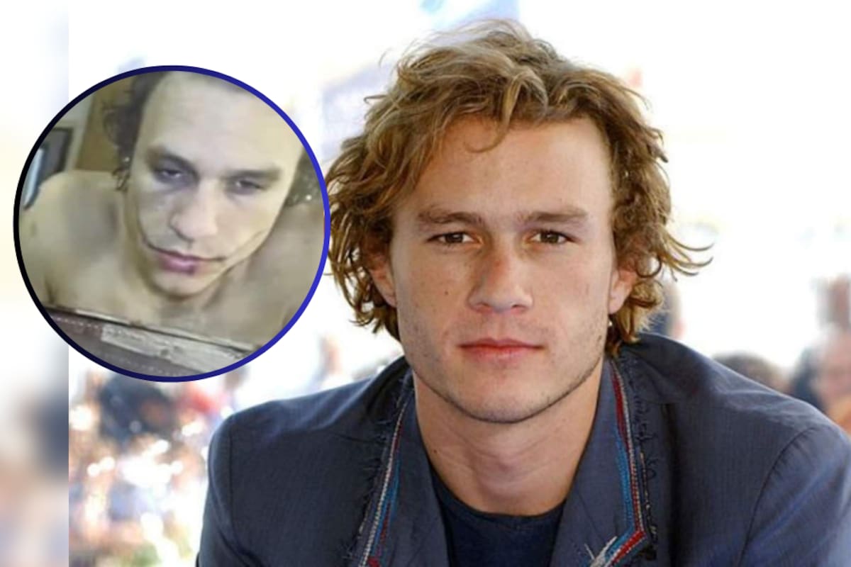 Se filtran fotos INÉDITAS de Heath Ledger preparándose para interpretar a Joker