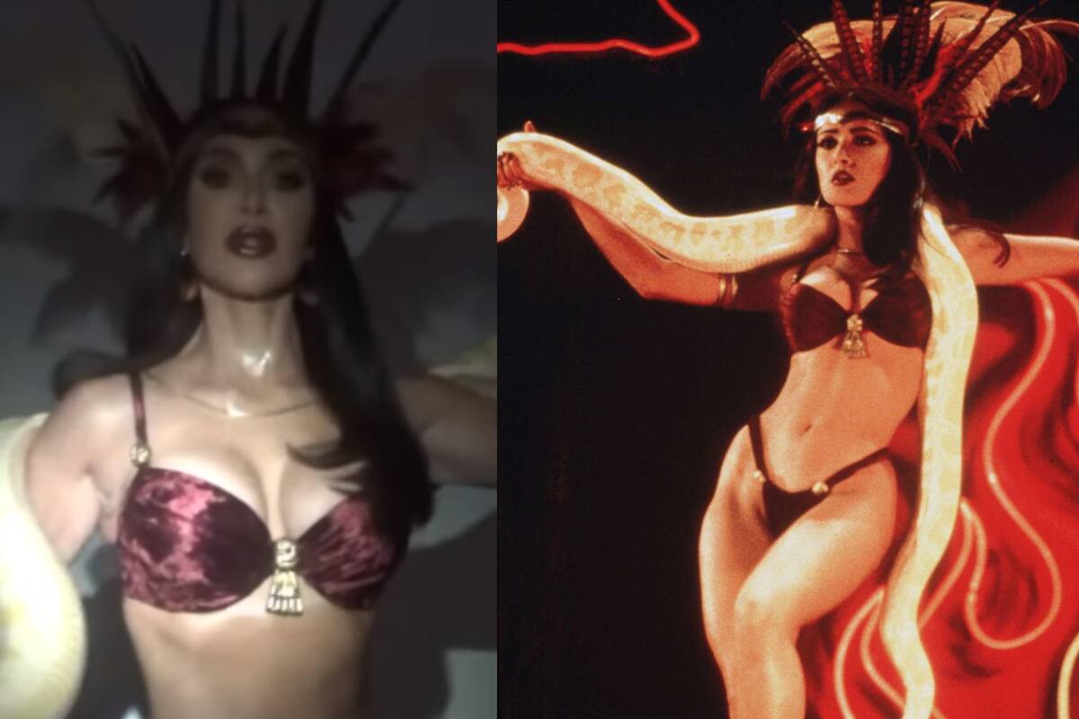 Kim Kardashian se disfraza de un icónico y sensual personaje de Salma Hayek