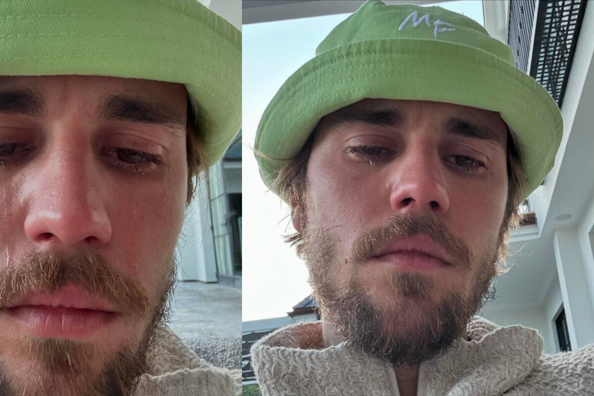Justin Bieber conmociona a sus seguidores al compartir fotografías llorando en Instagram