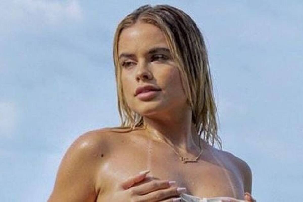 Yaslen Clemente acapara las miradas de sus fans modelando su traje de baño en el mar