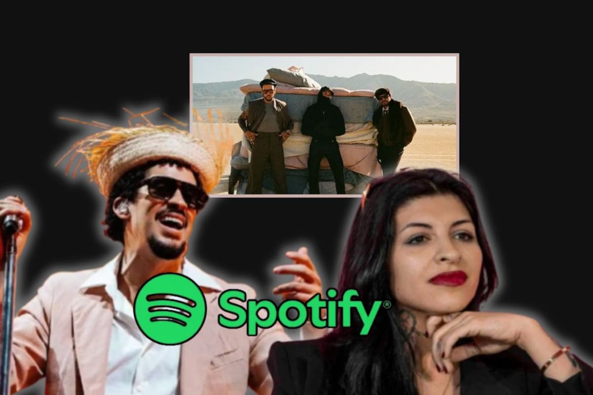 Eliminan a Bad Bunny de los créditos de “Rosita” en Spotify en medio de la disputa entre Cazzu, Nodal, Jhayco y Rauw Alejandro