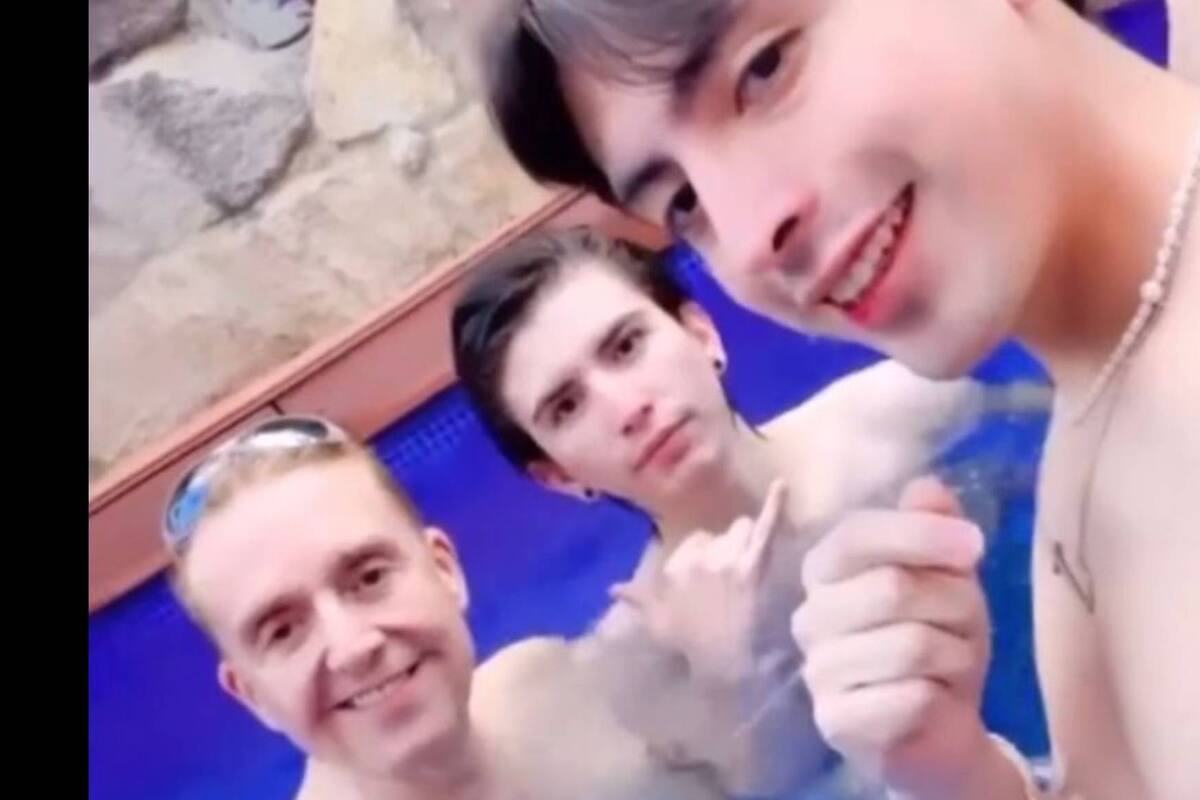 VIDEO: Como Pancho Villa, pero con jovencitos, fue captado Daniel Bisogno disfrutando en una alberca