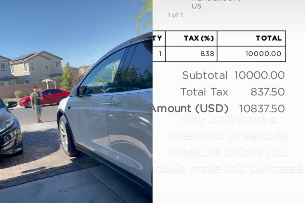 Bebé jugaba con iPad y accidentalmente gasta10 mil dólares en la app de Tesla