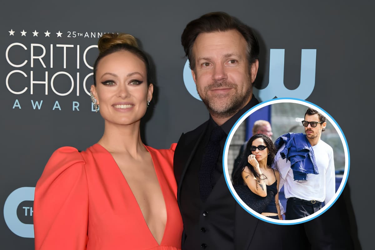 Olivia Wilde y Jason Sudeikis se vuelven a encontrar tras el compromiso de Harry Styles y Zoë Kravitz