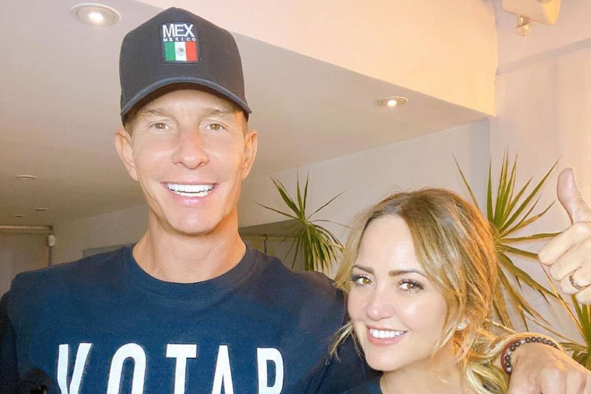 Andrea Legarreta responde a los rumores sobre infidelidad de Erik Rubín