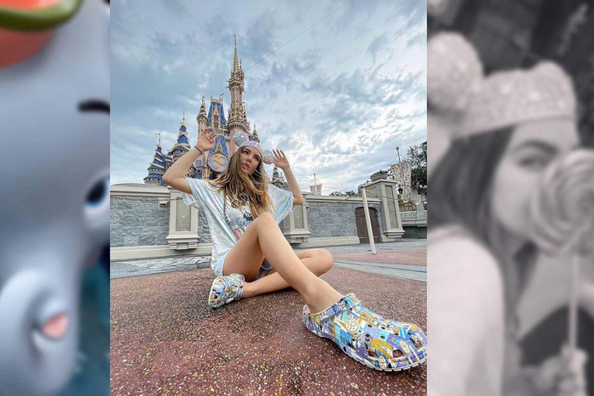 Belinda cumple sus sueños desde Disneyland