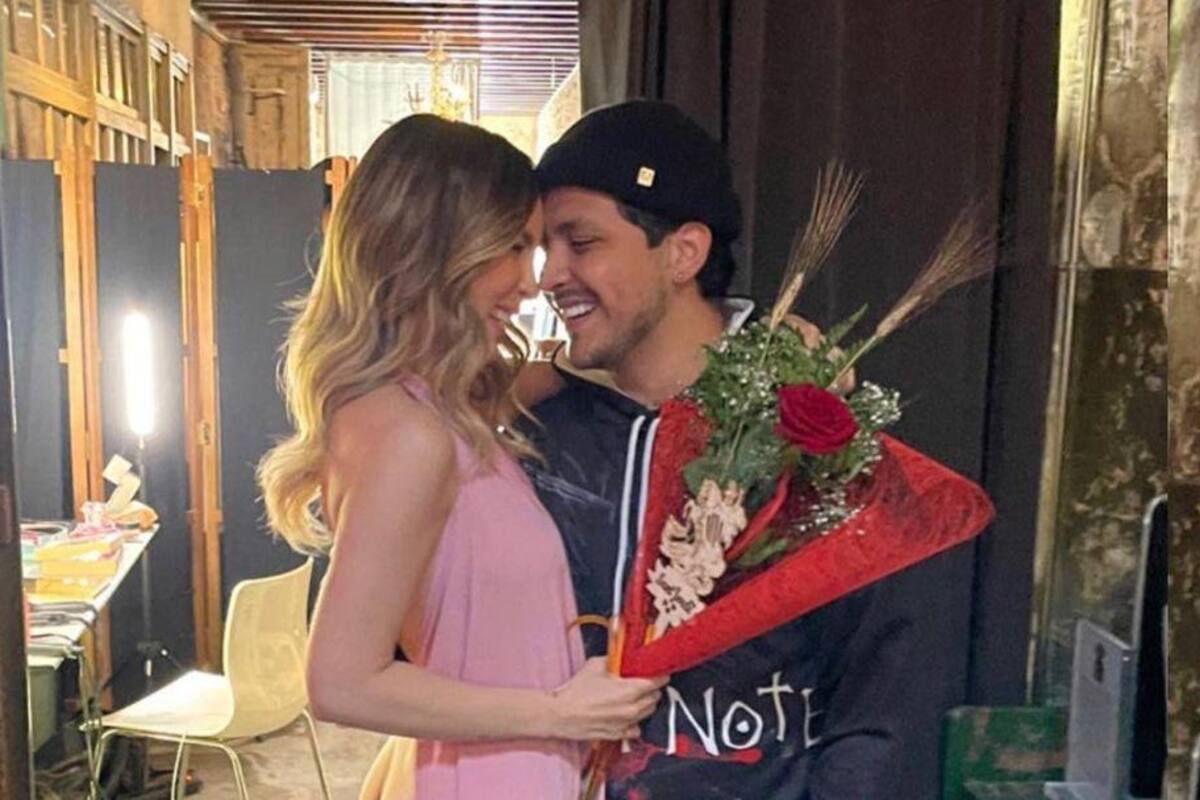 Belinda y Christian Nodal enternecen las redes
