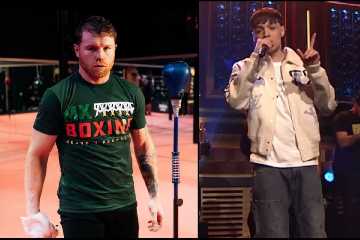 Peso Pluma es una de las opciones para cantar el Himno Nacional en pelea de Canelo Álvarez