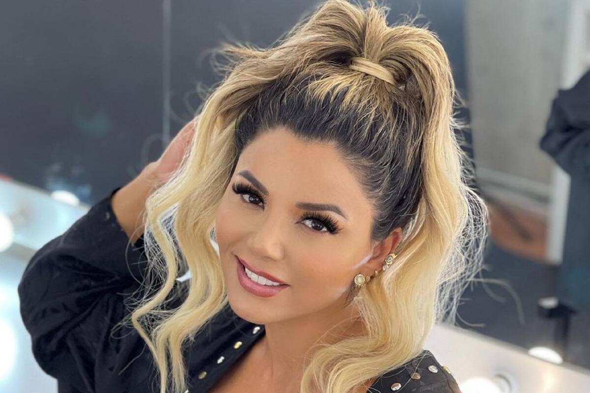 Aleida Núñez luce sus piernotas en "Las Estrellas Bailan en Hoy" y pide que voten por ella