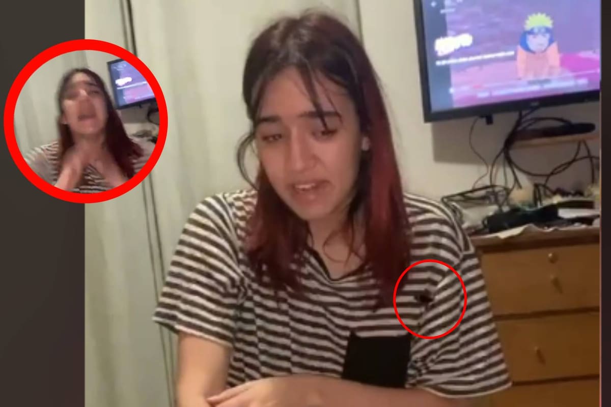 VIDEO: Joven entra en pánico al saber que tenía una cucaracha enorme encima
