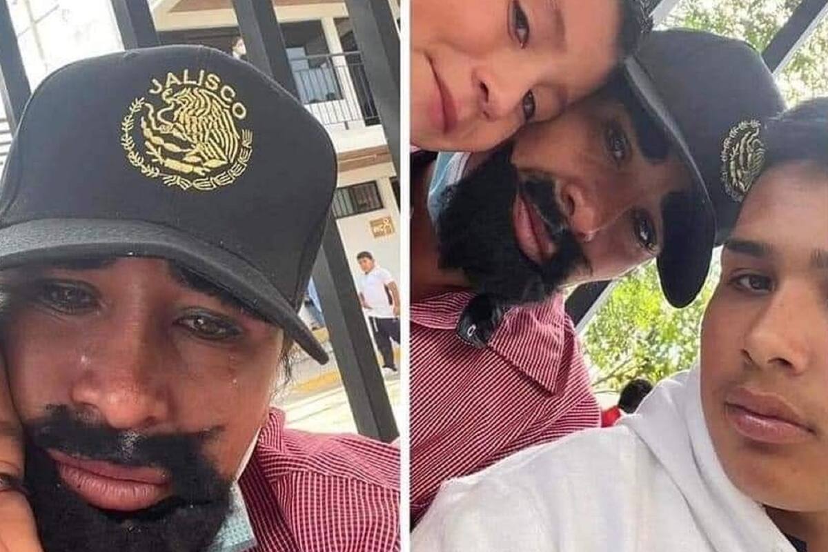 Madre soltera se viste de hombre para festejar el Día del Padre en la escuela de su hijo