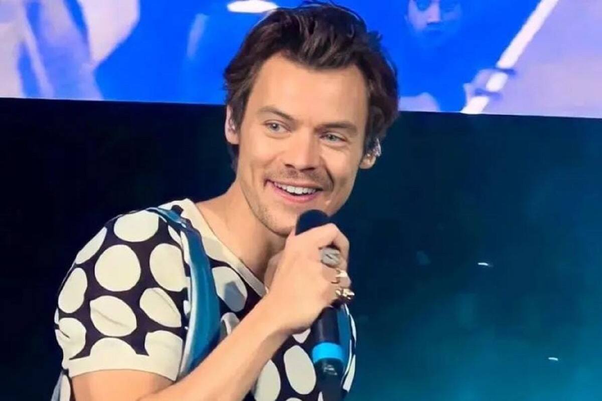 Harry Styles se encuentra a su primera maestra en uno de sus conciertos y le dedica canción