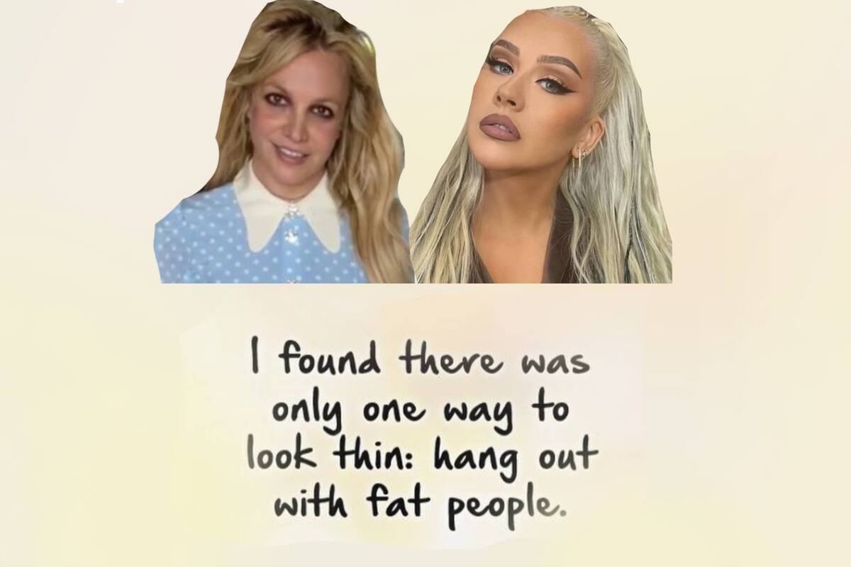 Acusan a Britney Spears de criticar el cuerpo de Christina Aguilera