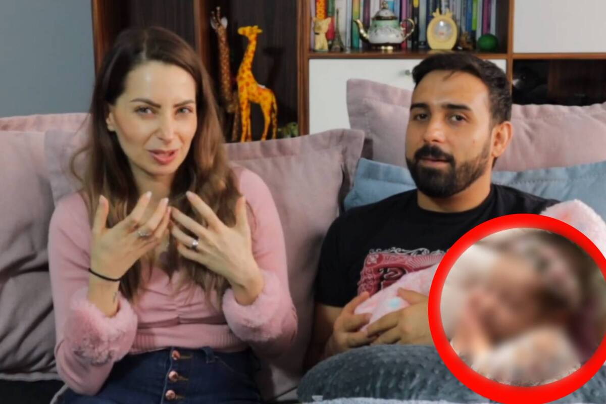YosStop y su marido presentan por primera vez a su hija en redes