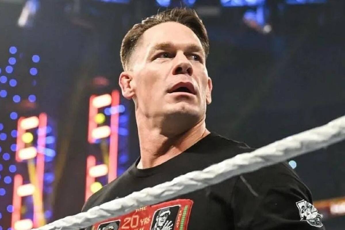 Captan a John Cena con falda y tacones para su próxima película
