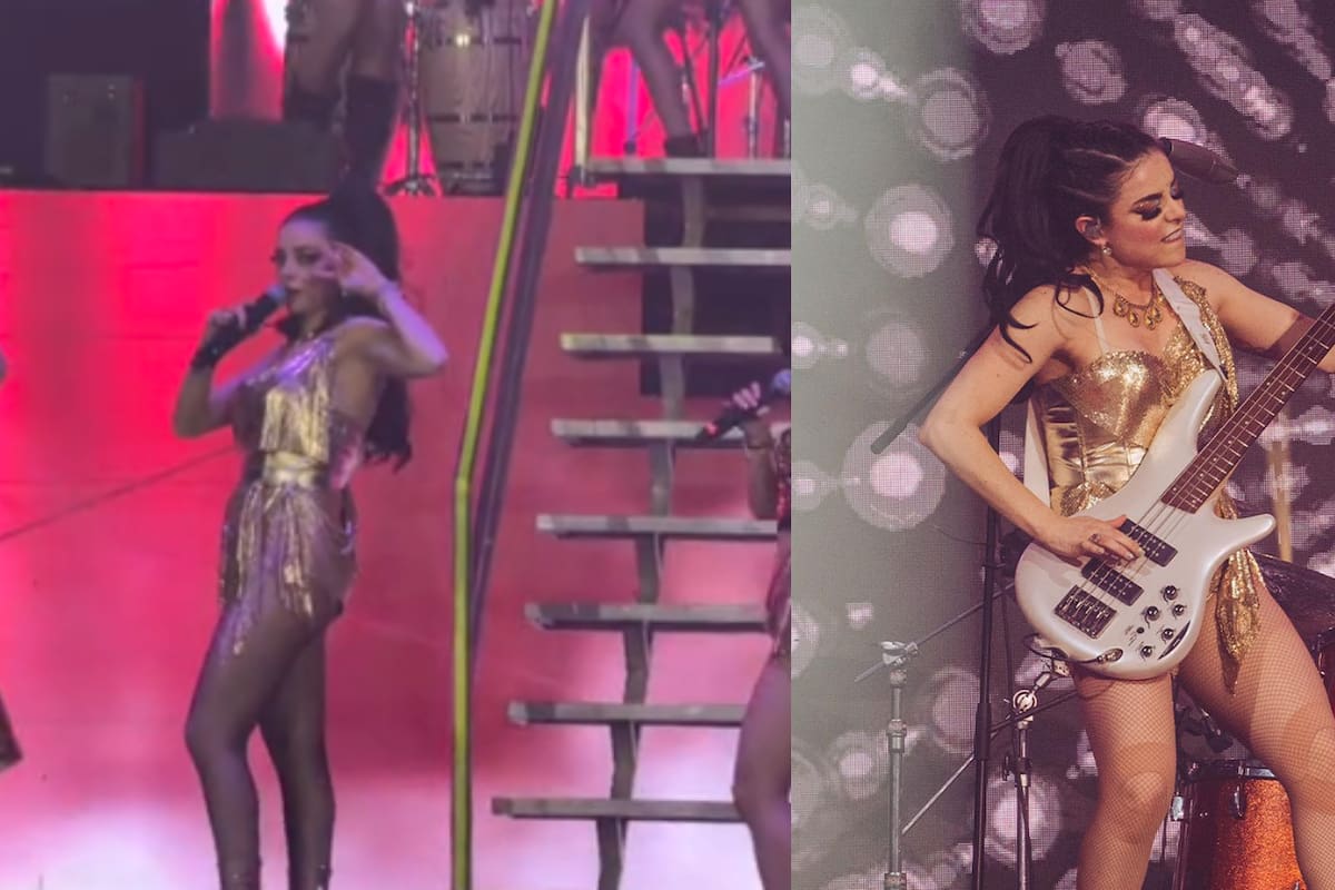 Critican a Violeta Isfel por verse “tiesa” al bailar en los “2000 X Siempre”