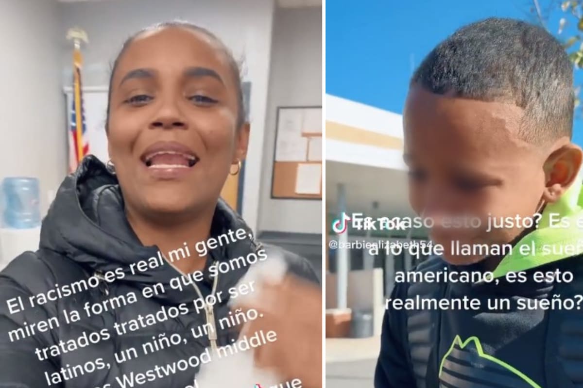 Madre latina denuncia que expulsaron a su hijo de la escuela por abrazar a niña en EU