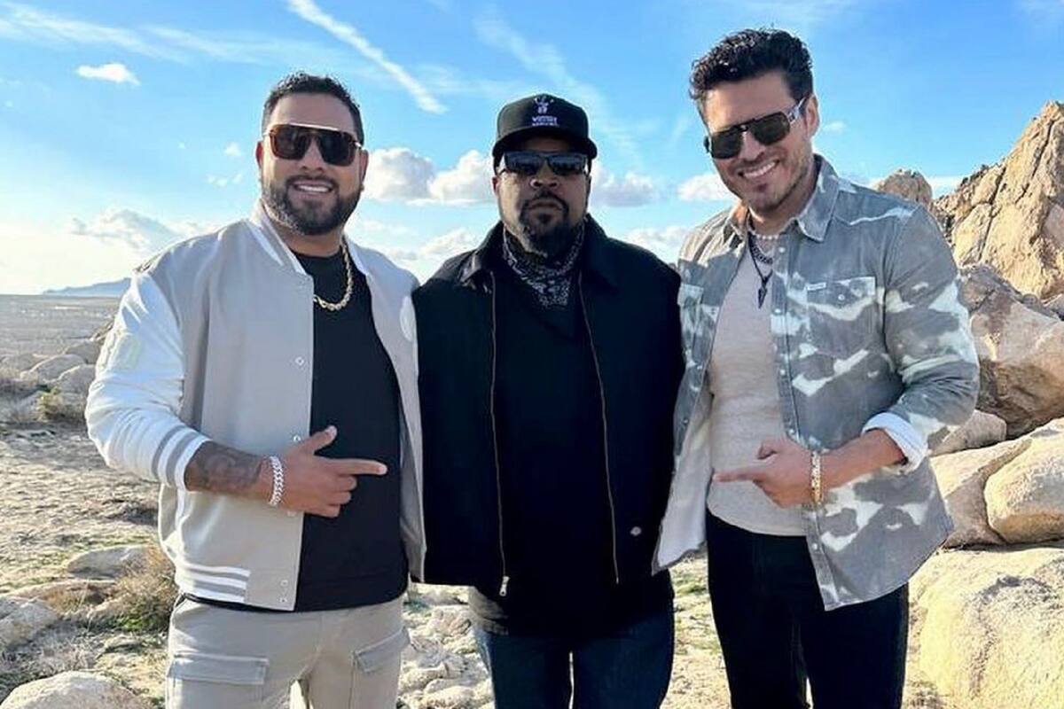 Banda MS y Ice Cube graban video musical de su colaboración "¿Cuáles Fronteras?"