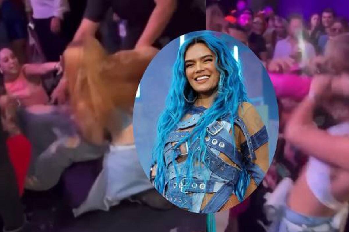 Al modo "Bichotas", fans de Karol G se pelearon en pleno concierto