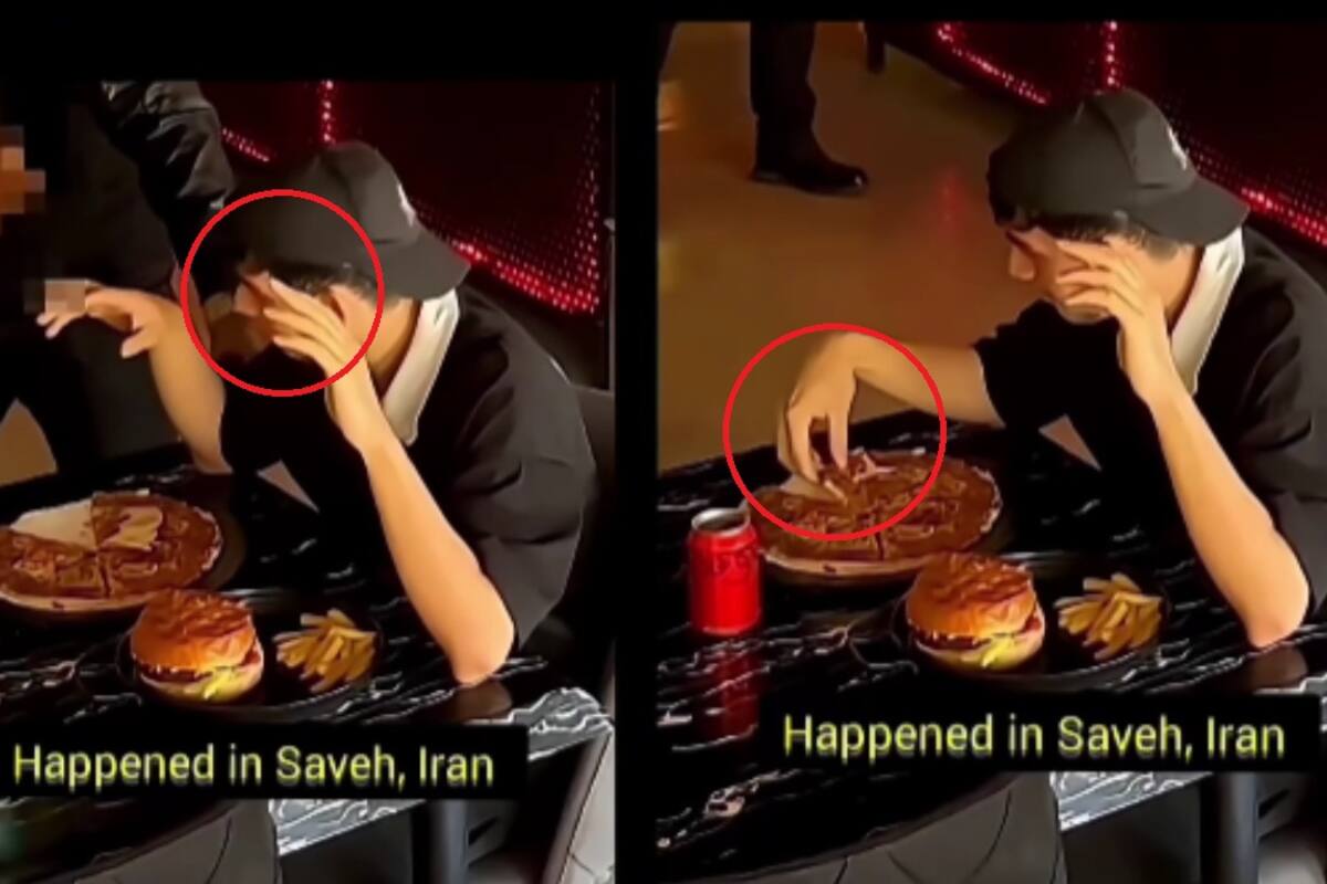 “Si me tengo que ir, será mientras sigo comiendo”: joven se hace viral por no dejar su comida durante un robo en un restaurante