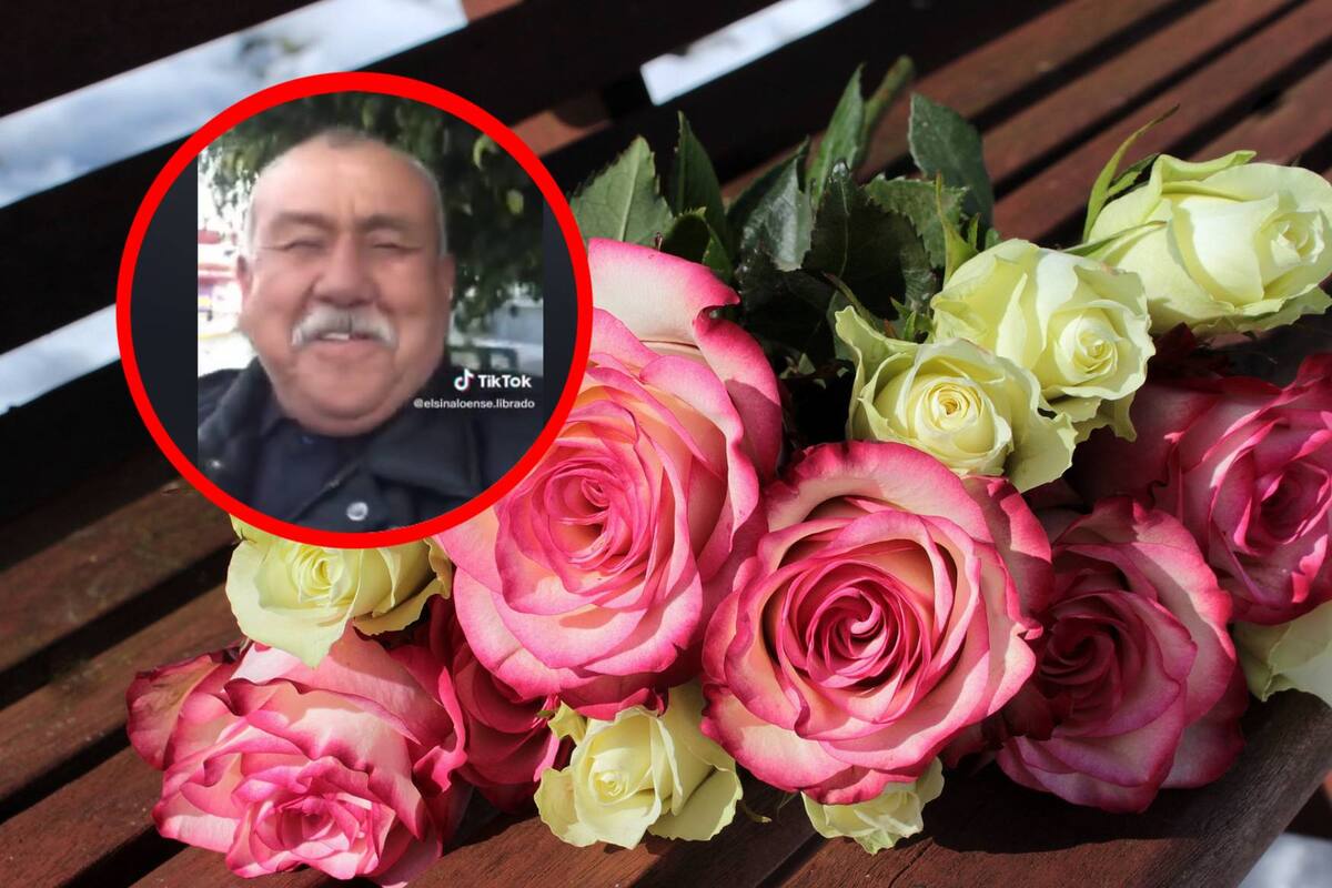 VIRAL: Hombre contagia su felicidad por recibir flores de regalo