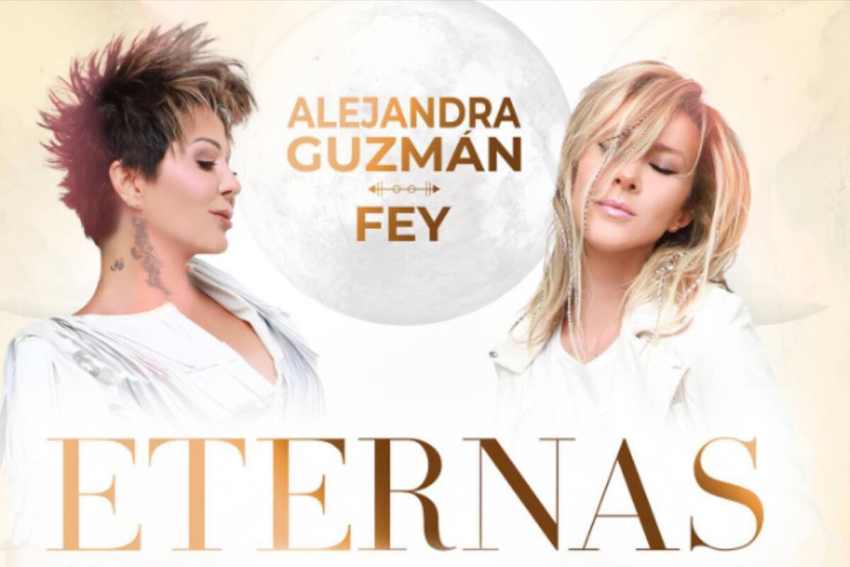 Alejandra Guzmán y Fey anuncian el "Eternas Tour", su primera gira musical juntas